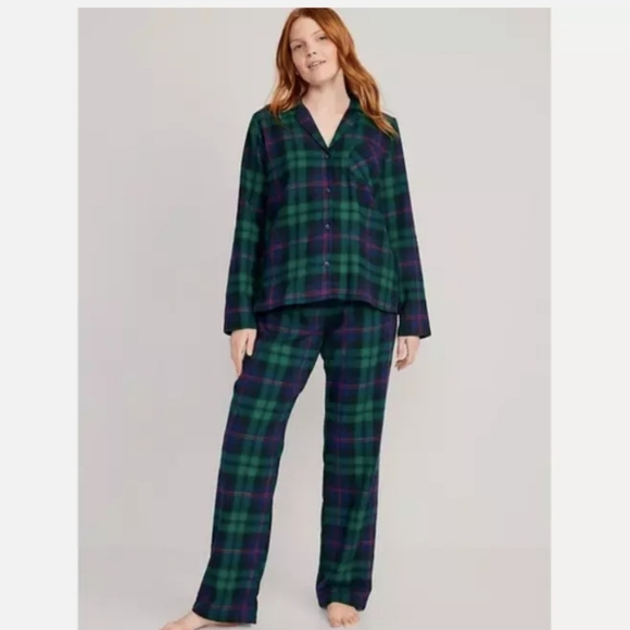 FAMILY PAJAMAS.  WOMEN'S NWT flannel Old Navy  Family Pajamas  Size 2X - Picture 1 of 2